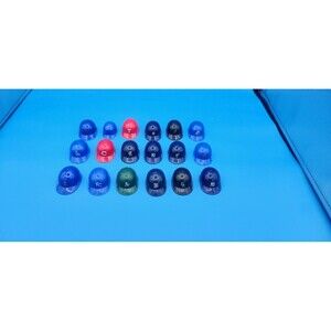 ^*VTG 80s LRICH Baseball Helmets Gumball Machine MLB Lot Of 18